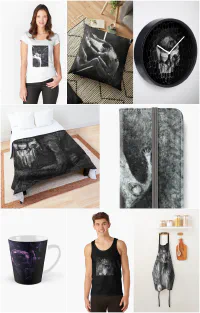 Our Redbubble printed articles shop is updated